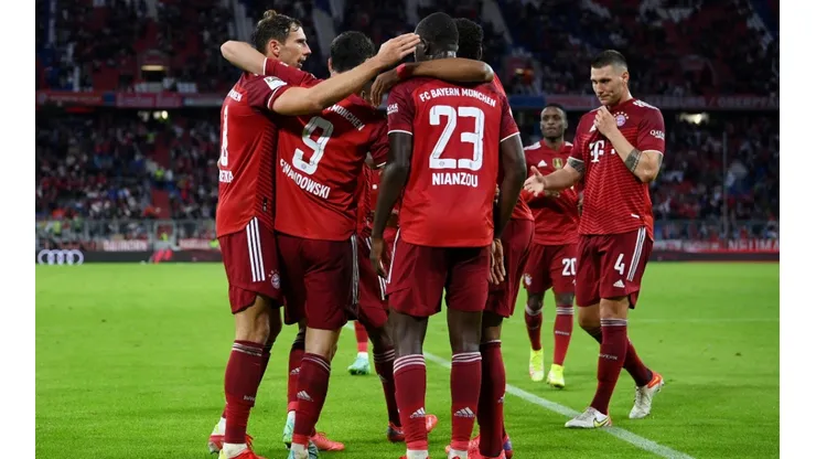 Jugadores del Bayern Munich.