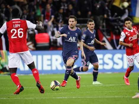 PSG derrotó a Reims en el histórico debut de Lionel Messi en la Ligue 1