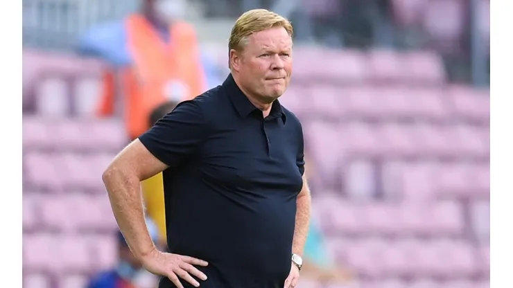 Ronald Koeman, entrenador del Barcelona.
