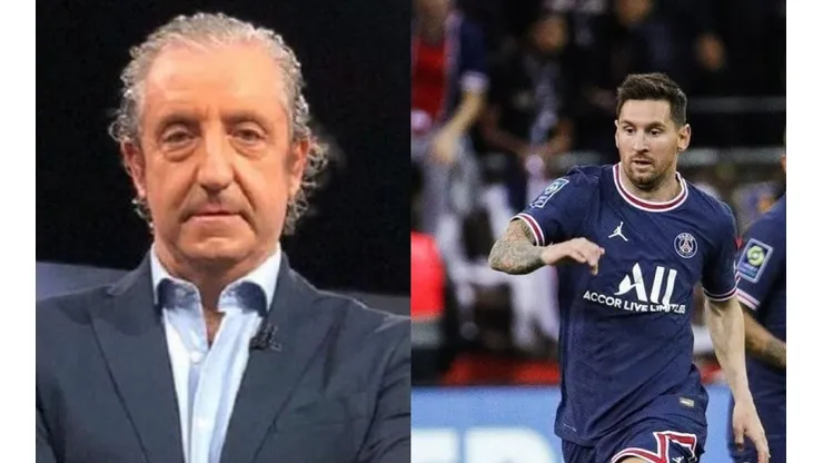 A Josep Pedrerol no le conformó el debut de Lionel Messi con PSG.