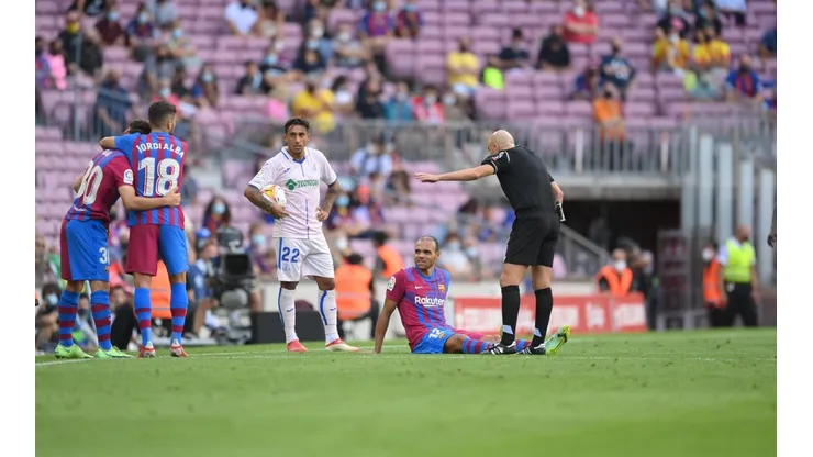 Braithwaite, uno de los futbolistas que generan preocupación en Barcelona.