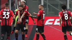 Giroud fue el autor de dos de los goles de Milan.