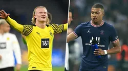 Haaland y Mbappé, dos jóvenes pretendidos.