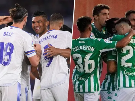 Posibles formaciones de Betis vs Real Madrid, por la Liga Española