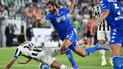 Acción de juego entre Juventus y Empoli