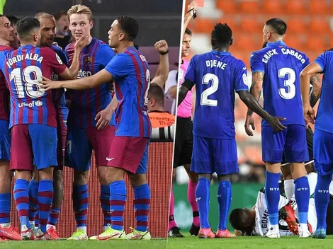 Posibles formaciones de Barcelona vs Getafe, por la Liga Española