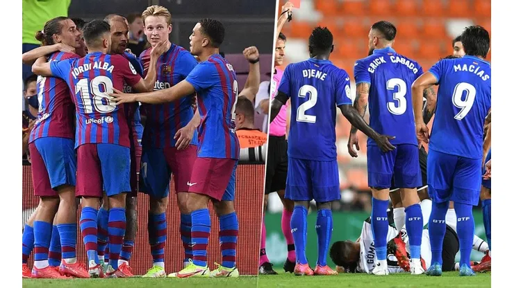 Barcelona y Getafe, partido de la tercera fecha de España.
