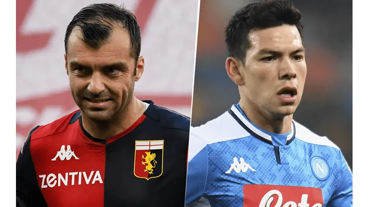 Genoa vs. Napoli por la Serie A (Foto: Getty Images).