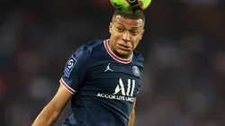 Kylian Mbappé en acción con PSG.