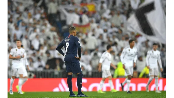 Kylian Mbappé en un encuentro contra Real Madrid.