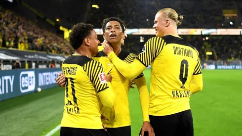 Jude Bellingham le da el triunfo al Borussia Dortmund.