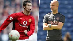 Cristiano Ronaldo en United y Pep Guardiola en City.