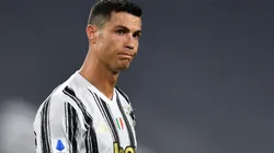 Cristiano Ronaldo en un encuentro con Juventus.