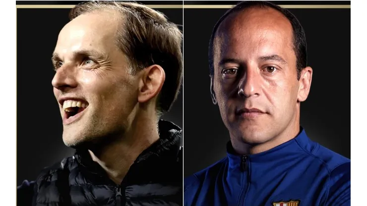 Thomas Tuchel y Lluís Cortés, los mejores entrenadores UEFA de este año.