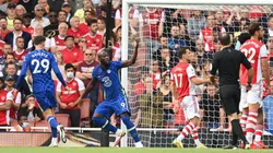 Romelu Lukaku festeja su gol ante Arsenal.
