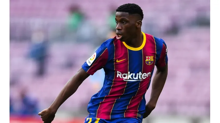Ilaix Moriba, jugador del Barcelona.