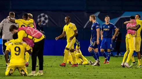 Sheriff en festejo por clasificación a Champions.