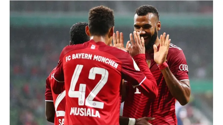 Musiala y Choupo-Moting, las figuras de la paliza del Bayern Munich en Copa de Alemania.