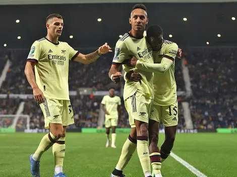 Arsenal no se despeinó y goleó a West Bromwich, por la segunda ronda de la Capital One