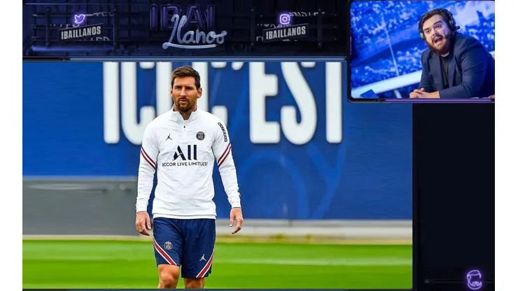 Ibai transmitirá gratis en Twitch el debut de Messi con el PSG