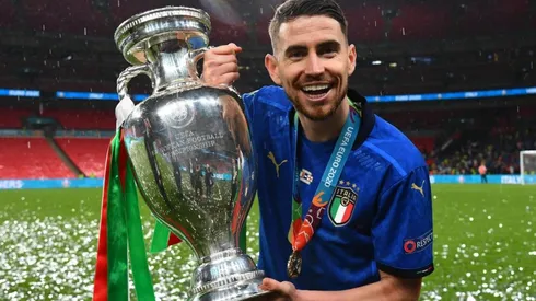 Jorginho, ganador de la Eurocopa.