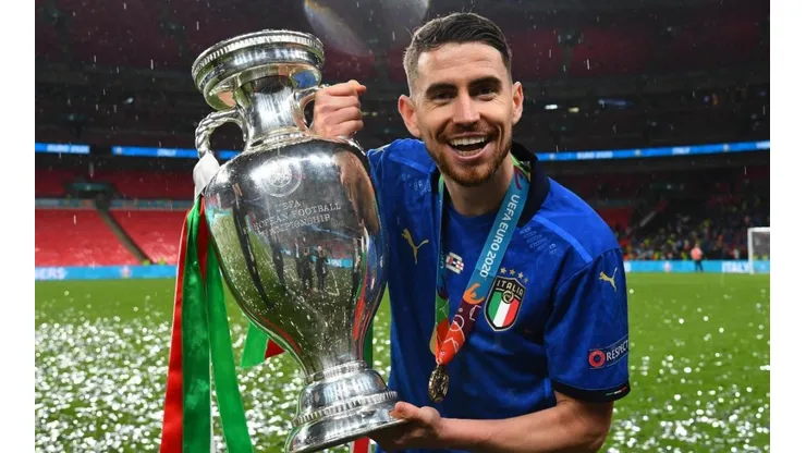 Jorginho, ganador de la Eurocopa.