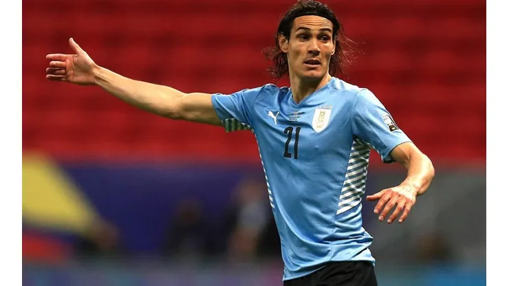 Edinson Cavani, uno de los goleadores de Uruguay.