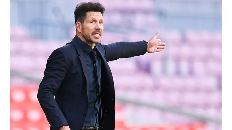 Diego Simeone, entrenador Atlético de Madrid.