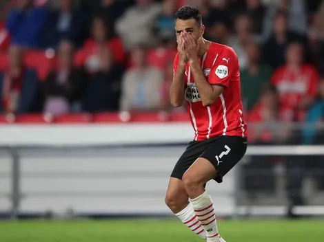 ¿Un fallo que costó una eliminación?: jugador de PSV falló con el arco vacío