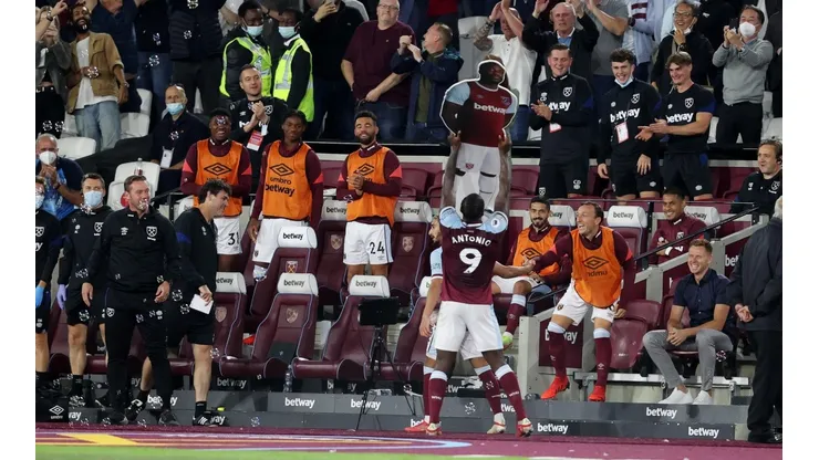 Michail Antonio se convirtió en el máximo goleador de West Ham en la Premier League.