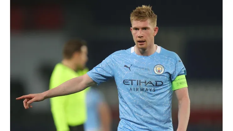 Kevin De Bruyne es uno de los tres candidatos a ser el Jugador del Año de la UEFA.