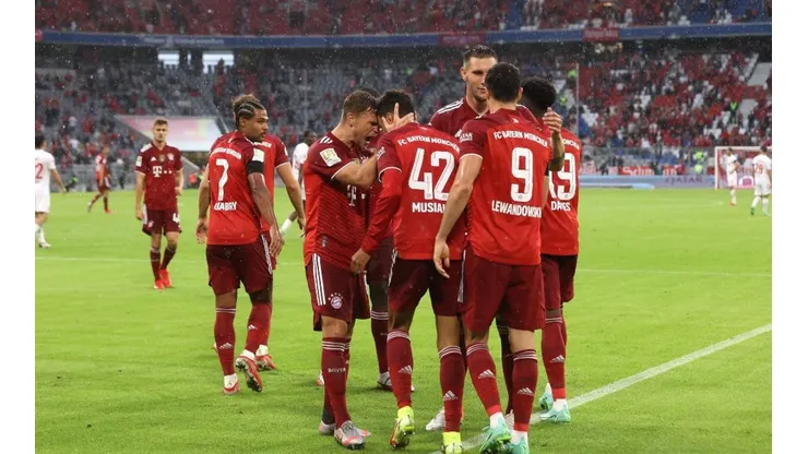 Jugadores del Bayern Munich.
