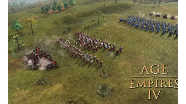 Age of Empires nos da un primer vistazo a dos armas para AoE 4