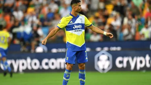 Cristiano Ronaldo en un encuentro con Juventus.