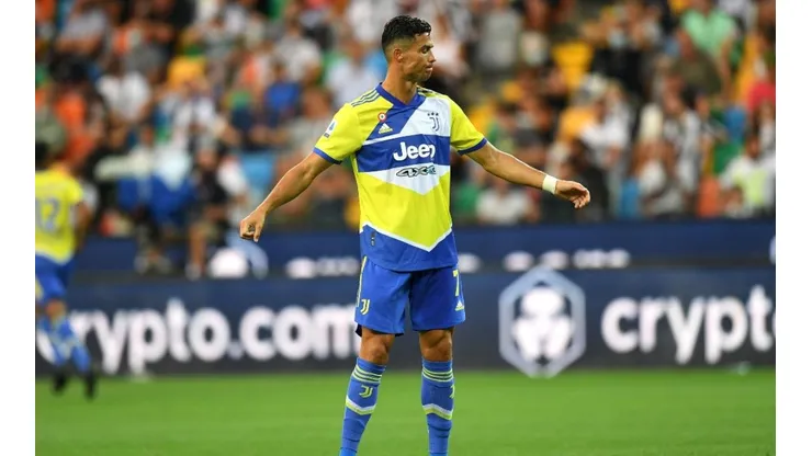 Cristiano Ronaldo en un encuentro con Juventus.