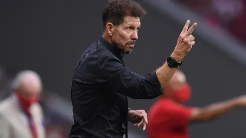 Diego Pablo Simeone, entrenador del Atlético de Madrid.