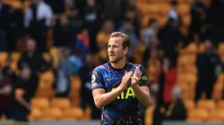 Harry Kane en un encuentro con Tottenham.