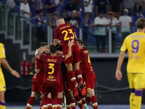 Roma se quedó con los tres puntos ante Fiorentina
