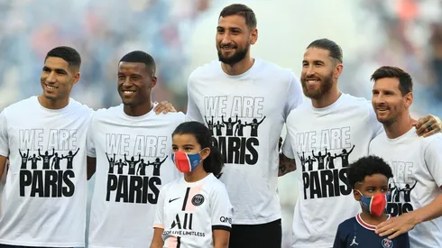 Hakimi, Wijnaldum, Donnarumma, Ramos y Messi: las nuevas estrellas de PSG.