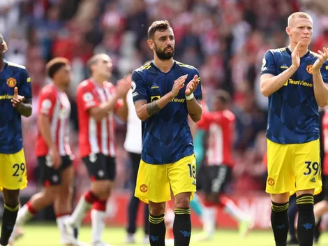 Amargo empate para Manchester United en su visita a Southampton