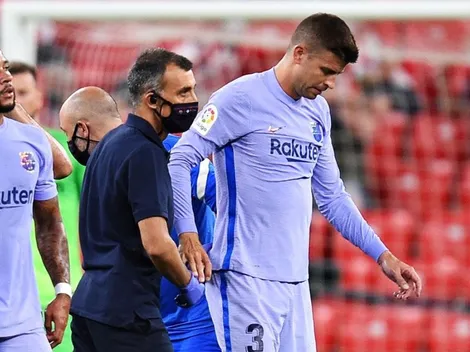 Barcelona entregó un parte médico parcial sobre las dolencias de Piqué