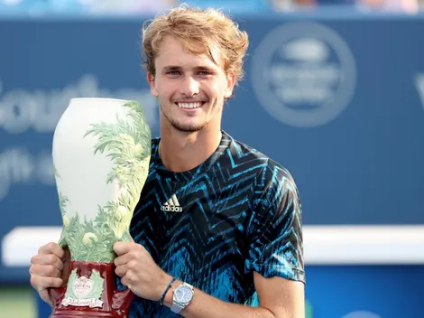 Zverev ganó el Masters 1000 de Cincinnati y llega como candidato a US Open