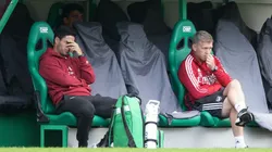 Mikel Arteta no consigue tener a disposición a todos sus jugadores.