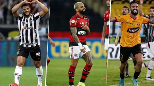 Hulk, Gabi y Mastriani; anotaron en cuartos de final de Libertadores.