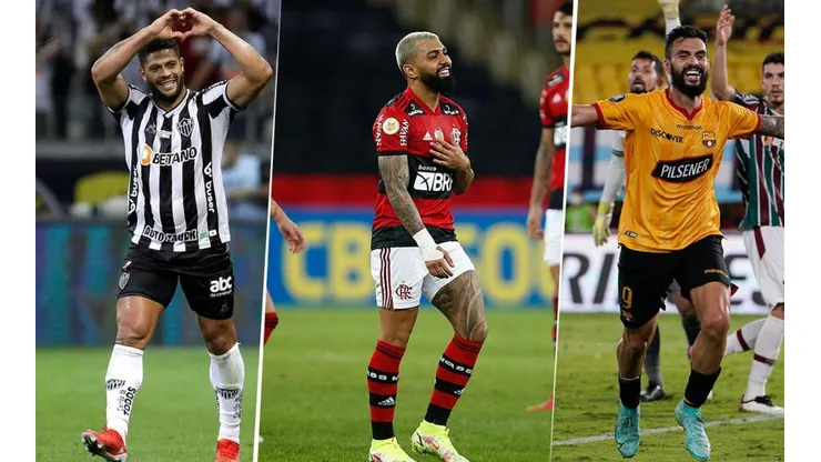 Hulk, Gabi y Mastriani; anotaron en cuartos de final de Libertadores.