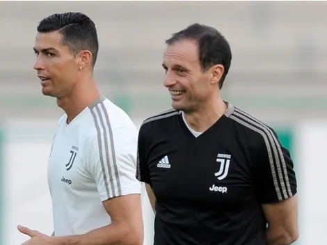 Allegri pone fin a los rumores de salida de Cristiano Ronaldo