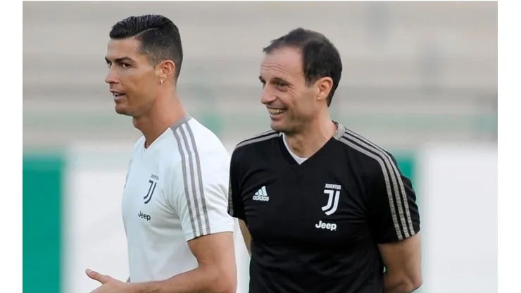 Massimiliano Allegri no duda de la continuidad de Cristiano Ronaldo en Juventus.