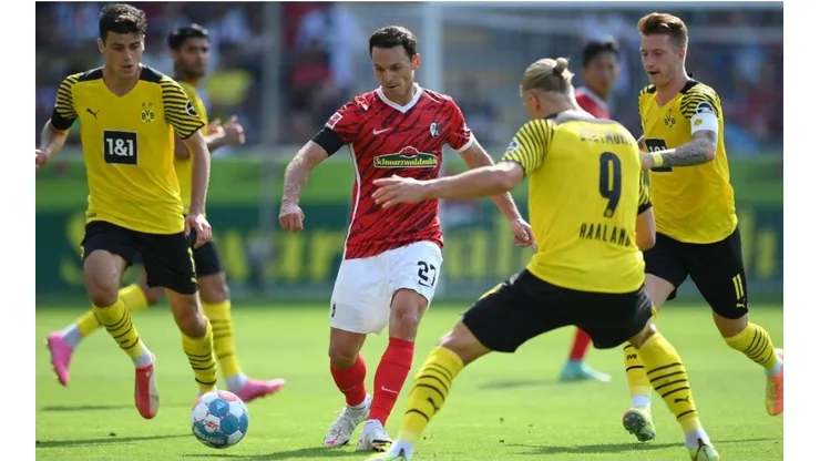 Borussia Dortmund no pudo ante Friburgo en la segunda jornada de la Bundesliga.