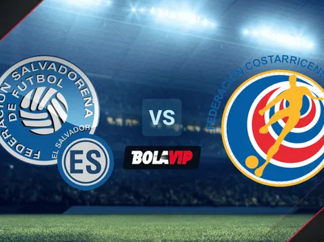 Qué canal transmite El Salvador vs. Costa Rica EN VIVO por un amistoso internacional: hora, canal de TV y streaming ONLINE