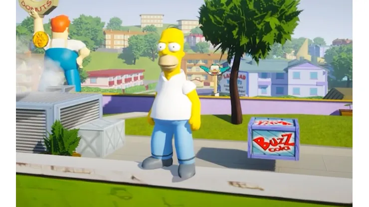 The Simpsons: Hit & Run es remasterizado por un fan y se ve alucinante